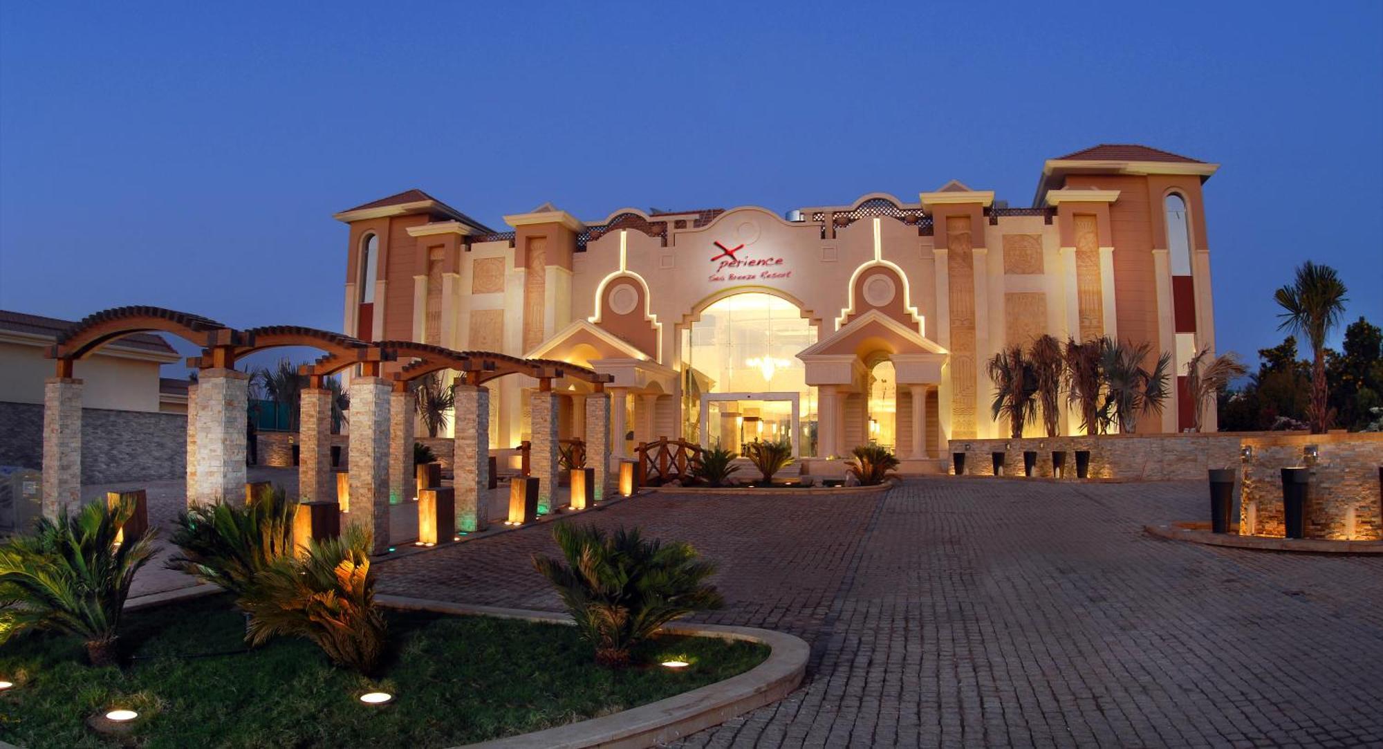 Xperience Sea Breeze Resort (Adults Only) Шарм-еш-Шейх Екстер'єр фото The main entrance of the hotel